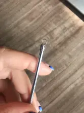 Extractor de espinillas para el cuidado de la piel, tratamiento de imperfecciones de granos, acero inoxidable, limpieza de acné, herramienta de maquillaje de agujas