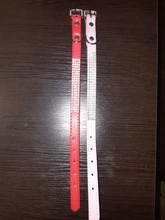 Rhinestone Bling perro collares para mascotas de cuero de la PU de diamantes de cristal Collar para mascota cachorro rosa roja collares y correas para perro Accesorios