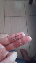Pin de presión de Pesca, accesorio de conector de señuelo giratorio, barril de Pesca de acero inoxidable 304, 50 Uds.
