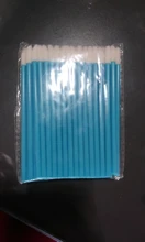 Pincel desechable para labios, brochas de maquillaje, máscara para extensión de pestañas, aplicador, varitas para pintalabios, 5/50 Uds.