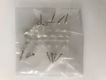 Accesorios de pesca de carpa con púas de cebo de Metal, 12 Uds., Pin de Boilies de picado con cebo de goma transparente de maíz, aparejo carpa de pelo, aparejo alimentador