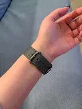 Reloj inteligente Apple Watch banda SERIE DE gomillas 6 iPhone 5 4 3 2 1 correa de cuero de 44mm, 42mm, 38mm 40mm