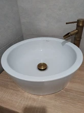 Drain Basin Sink Lavatory Brass-Material Bathroom Antique-Finish Clic-Clac Waterlet Pop-Up