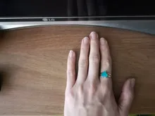 Anillo de estado de ánimo para mujer, cambio de Color, tamaño ajustable, regalos de Navidad y cumpleaños para niña #272058