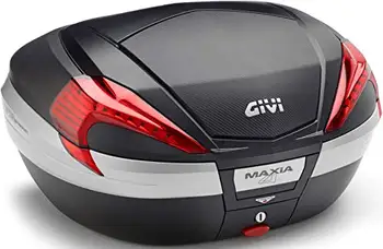 

Givi V56NN Maxia 4 Monokey trunk in carbon fiber, red reflectors, Black