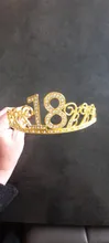 Diadema de corona de princesa para 18 cumpleaños, diadema de corona de cristal para boda, accesorio para el pelo decoración para boda cumpleaños, suministros para fiesta