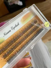 Extensiones de pestañas individuales, pestañas de cola de pez, mundo injerto, 8mm/10mm/12mm