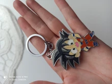 Principales de Anime cadenas hijo de Goku Saiyajin de PVC de 1-7 estrellas llavero Torankusu bañadores espada Soporte para Llavero