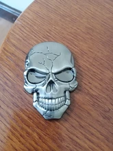 Pegatina de emblema para coche, calcomanía de parachoques de Metal 3D de Diablo, calcomanía de emblema para coche, SUV, camión y motocicleta