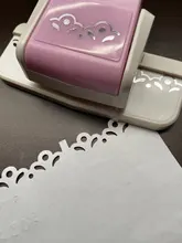 Cortador de papel hecho a mano con diseño de flores, manualidad para regalo, nuevo y elegante punzón de borde en relieve, punzón para álbum de recortes, dispositivo de borde hecho a mano