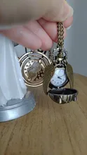 Reloj de bolsillo de bola para niños, colgante de cuarzo con alas, collar, reloj, cadena de 80cm