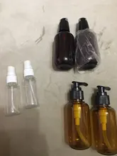 Lotion Shampoo Liquid-Soap Shower-Gel-Bottles Bottling Brown Transparent 100ML-500ML