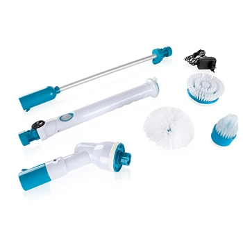 Cepillo de Limpieza Eléctrico | Recargable | 3 Cepillos de Limpieza | 360 Spin Scrubber Cepillo Eléctrico Multifunción Portátil
Cepillo de Limpieza Eléctrico | Recargable | 3 Cepillos de Limpieza | 360 Spin Scrubber Cepillo Eléctrico Multifunción Portátil