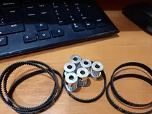 Printers-Parts Timing-Belt Synchronous Closed-Loop GT2 2gt 6mm Rubber 280 400-610 852