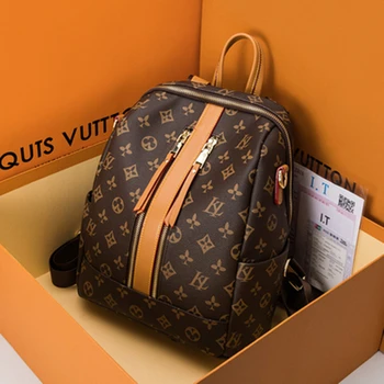 Women's Genuine Leather Backpack Big Capacity Waterproof Hiking mochila femenina Classic School Bag Luxury Brand Backpacks bolso
Women's Genuine Leather Backpack Big Capacity Waterproof Hiking mochila femenina Classic School Bag Luxury Brand Backpacks bolso