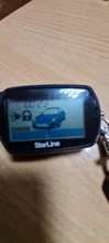 B9 de papel de cebra + B9 pantalla LCD para ruso llavero 2-coche alarma Starline B9 lcd control remoto clave cadena de la KGB FX-7 FX 7 FX7
