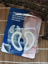 Ilisya-Parche ocular con microagujas para eliminación de arrugas finas, ácido hialurónico, máscara para ojos, ojeras, hinchazón