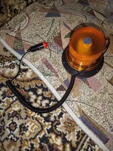 Luz LED giratoria de emergencia para coche, luz de seguridad para el tráfico, luz magnética para techo, estroboscópico Flash