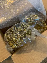 Brazalete ancho de abeja de oro para mujer, brazalete ajustable de colmena, joyería de fiesta, regalo de Navidad