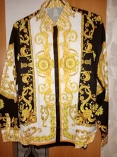 Camisa de Manga larga de lujo para hombre, Camisa con estampado de Cachemira, informal, ajustada, para fiesta de graduación