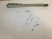 Rolleball-Recambios de tinta para bolígrafos, 5 unidades, azul, 0r, negro, alta calidad, 0,7 MM, regalo de Metal, papelería, suministros de oficina y escuela