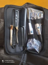 Juego de tijeras de corte de pelo profesionales, 10 Uds., corte de pelo, cuchillas de dientes planas, tijera de peluquería y barbería