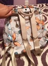 Mochila con estampado de plumas antirrobo para mujer, bolso escolar informal de viaje, impermeable, de tela Oxford, de gran capacidad