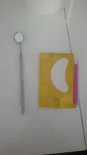 Espejo para Injerto de extensiones de pestañas, herramienta de maquillaje con mango de acero inoxidable para el cuidado bucal