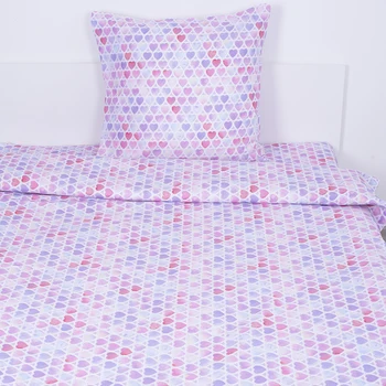 Baby bedding Hearts 1.5 SP fabric percale 
Baby bedding Hearts 1.5 SP fabric percale