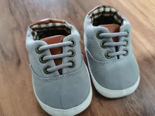 Zapatos de verano para bebé, zapatillas antideslizantes con lazo informal para recién nacido, suela blanda de retales a cuadros, 0 a 18M, 2019