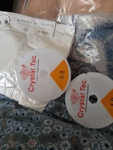 Cuerda de cristal elástica Flexible de un rollo para cuentas para confeccionar joyas, pulsera, hilo de pesca