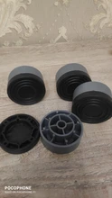 Dryer Feet-Pads Rubber-Mat Anti-Vibration-Pad Washing-Machine Non-Slip-Pad 4pcs Fixed
