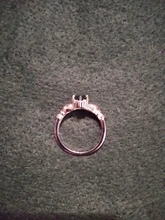 Huitan anillo de corazón de amor con piedra de nacimiento Chapado en plata irlandés Claddagh Anillos de Compromiso de boda para mujer amante de la mejor regalo de Navidad