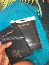 Personalizar nombre cubierta del pasaporte viaje cartera Sr./Sra. Cubre para pasaportes viaje documento organizador negro pasaporte funda, soporte