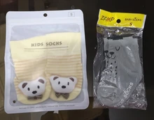 3D diseño Anti-bebé calcetines de lindos animales bebé niño Calcetines de bebé de moda accesorios de tubo medio de niño calcetines bebé niña Calcetines