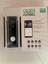 Tuya-timbre de puerta inteligente inalámbrico con WIFI, videoportero de seguridad al aire libre, cámara de 1080P HD, Monitor para el hogar PIR