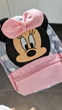 Mochila de dibujos animados de Disney para niños y niñas, preciosa mochila escolar de Minnie, Mickey Mouse, regalo para niños