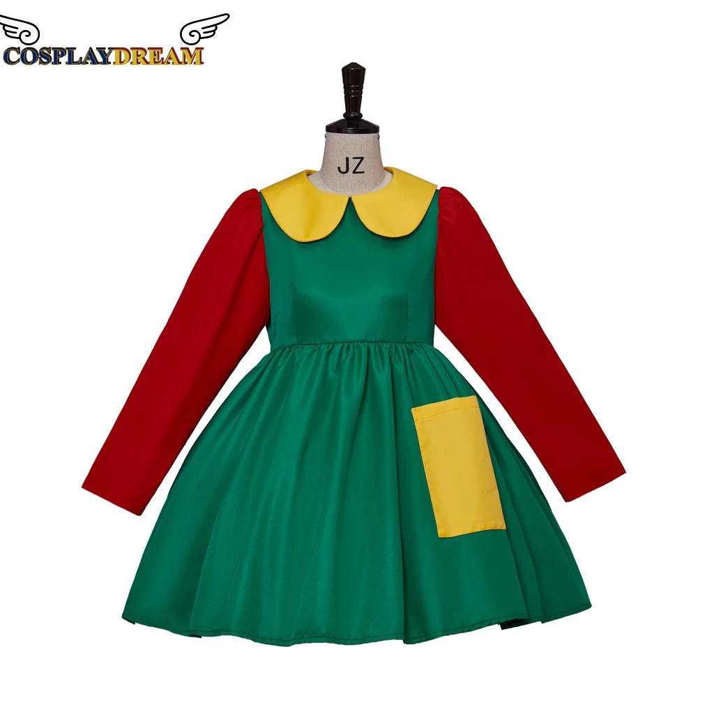 Cosplaydream La Chilindrina Dress Women Pleated Red Green Dress Comedy Movie Dress Halloween Cosplay Outfit
Cosplaydream La Chilindrina Dress Women Pleated Red Green Dress Comedy Movie Dress Halloween Cosplay Outfit