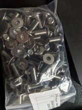 Tornillo hexagonal de acero inoxidable, cabeza de oblea plana ultrafina, superbajo, M2, M2.5, M3, M4, M5, M6, M8, 304, 5-50p