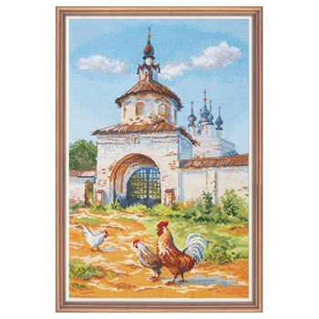 972 set for embroidery Aries 'суздальский petushok' 24 × 35 cm
972 set for embroidery Aries 'суздальский petushok' 24 × 35 cm