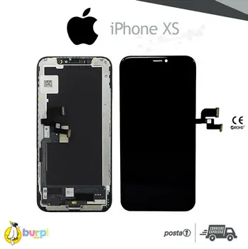 LCD DISPLAY with FRAME + TOUCH SCREEN APPLE IPHONE XS black glass HARD OLED SCREEN
LCD DISPLAY with FRAME + TOUCH SCREEN APPLE IPHONE XS black glass HARD OLED SCREEN