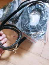 Bolso de mano ajustable para mujer, Asa artesanal, correa de cuero PU, cinturones, hebilla, accesorios para bolso de hombro, correas largas