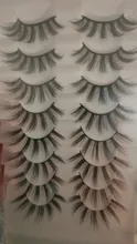 Pestañas postizas 3D de imitación de visón, pestañas naturales de volumen espectacular, maquillaje, extensión de pestañas de seda, 5/8 pares