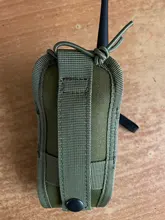 Bolsa de bolsillo para walkie-talkie de caza, bolsa de soporte para deportes tácticos, militar, Molle, nailon, Radio, revistas Mag