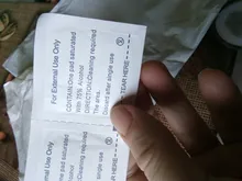 Toallitas desechables con almohadilla húmeda para el cuidado de la piel, equipo de supervivencia al aire libre, toallitas antisépticas de limpieza de la piel, 50/100 Uds.