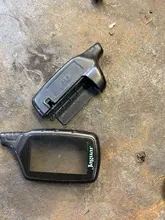 Versión para Rusia EZ-beta caja llavero para Jaguar EZ-beta lcd remoto dos forma de sistema de alarma para coche envío gratis