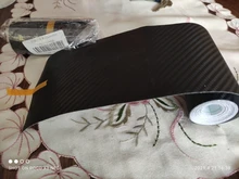 10/7/5/3cm 3D Nano fibra de carbono etiqueta engomada del coche Protector DIY de Auto Umbral de puerta lado antiarañazos cinta impermeable película de protección