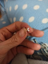 CANNER 100% de Plata de Ley 925 Zircon CZ Stud pendientes para las mujeres las niñas Piercing de Color oro pendientes de la joyería pendientes de botón pendientes