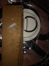 Parche de PVC para tabla de surf, con anillo en D de acero inoxidable, almohadilla de anillo redondo, cuerda elástica de 5M, 6 uds.