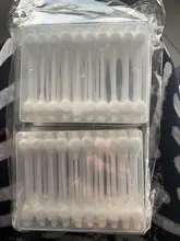 Bastoncillo de algodón desechable de doble cabeza, bastoncillos de limpieza q-tips portátiles, bastoncillos de algodón multiusos para el hogar, bebés y viajes, 110 Uds.